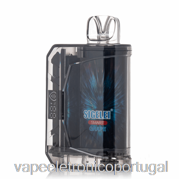 Vape Eletrônico Sigelei Smart Ac10000 Uva Descartável